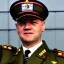 Placeholder: Olaf scholz in a Nazi army Uniform doing a Nazi salute