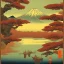 Placeholder: Ukiyo-e Style , mount fuji, sun