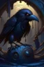 Placeholder: Raven Monster in einer fantesy weld