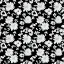 Placeholder: Pattern flowers black and white