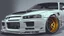 Placeholder: skyline r34 vector sticker