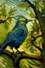 Placeholder: A bird is playing by Vincent van Gogh