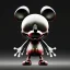 Placeholder: swarovski, "zombie" "mickey mouse" figurine, intricate, photorealistic,