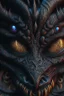 Placeholder: Black colorful demon,surreal, intricate, high detail, smooth, macro sharp focus, centered