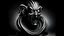 Placeholder: A surreal and abstract sculpture representing today evil awake, featuring twisted forms and menacing expressions,