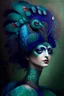 Placeholder: Peacock Lady