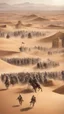 Placeholder: An Islamic war between two armies in the desert