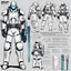 Placeholder: ConceptSheet for wii No More Heroes style with thick lines: sci-fi RPG Character Class Driller Character Class Concept [colour illustration by Dorohedoro] : hDrill Gauntlets, Plasma Cutter, Exo-Suit, Multi-Tool Utility Belt, a weapon and all the package of a high-tech explorer