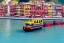 Placeholder: Lego Train in lego riomaggiore italy sea town lego