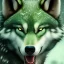 Placeholder: Green Wolf, red eyes, 8K, cinematic lighting, sharp focus, masterpiece, expert