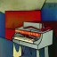 Placeholder: Hitler play hammond organ by picasso