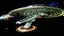 Placeholder: a screen capture from a star trek movie of a battle-damaged starship enterprise IN the year 2380 IS IN A BATTLE with monster ufos sci-fi meticulous, highly-polished, photorealistic, studio production, intricately detailed, GALACTIC, directed by gene Roddenberry,