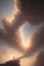 Placeholder: stairway to heaven made of light, sky full of clouds, art by greg rutkowski and peter mohrbacher, featured in artstation, octane render, cinematic, elegant, intricate, ultra detailed, rule of thirds, professional lighting, unreal