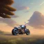 Placeholder: concept motorbike, soft smooth lighting,centered.design by ART OF BOB KEHL style:.studio ghibli,andrea bonelli,Kilian Eng,Ohrai, korra character, style.