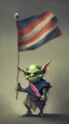 Placeholder: goblin holding a flag