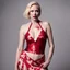 Placeholder: bloody Brienne of Tarth by Gwendoline Christie in agent provocateur