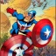 Placeholder: mix asterix and captain america