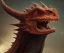 Placeholder: red dragon, dragon portrait, portrair, dragon head, dragon face, big eyes, fangs, dragon with horns, 8k resolution, high-quality, fine-detail, fantasy, incredibly detailed, ultra high resolution, 8k, complex 3d render, cinema 4d