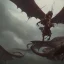 Placeholder: casey Neistat riding a dragon, photorealistic, by seb McKinnon