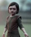 Placeholder: Arya stark toddler, full body, soft skin, dramatic lighting, hyper realistic