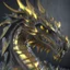 Placeholder: golden black dragon, unreal engine 5, 8k resolution, photorealistic, ultra detailed