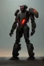 Placeholder: dark armor robot ai soldier mech dystopian scary gladiator predator monster