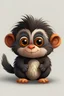 Placeholder: Make a single cute cartoon marmoset