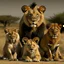 Placeholder: big 5 wildlife animals
