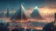 Placeholder: Cyberpunk cityscape, endless cyberpunk cityscape, cyberpunk pyramid