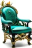 Placeholder: luxury chair rich man bottom of the sea