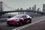 Placeholder: A Tesla 'Model S' is going at a high speed, on the 'FDR Drive', eastern Manhattan. (CINEMATIC, WIDE ANGLE LENS, PHOTO REAL)