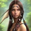 Placeholder: Native American girl, cute, beautiful, long hair, brown eyes, black hair, smiling, tan skin