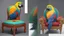 Placeholder: Parrot inspired chair