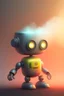 Placeholder: cute chat spanking not so cute robot, its such a perfect day i am glad i spent it with you, motion blur, smoke, 4k, downlight, soft light, depth of field, photorealism, trending on art station