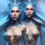 Placeholder: full body of beautiful blue na'vi queen, sci fi sexy, volumetric lighting, particals, intricate detail, realistic, close up