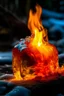 Placeholder: ice on fire
