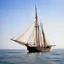 Placeholder: dhow, one masted Arab sailing vessel, usually with lateen rigging (slanting triangular sails), common in the Persian gulf. Bows are sharp, with a forward and upward thrust, and the sterns of the larger dhows may be windowed and decorated.