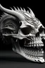 Placeholder: 4K, 8K, dragon skull, exquisite detailed-logotype, very detailed elegant style, 3-dimensional, hyper realistic, dragon skull, extremely detailed, hyper realistic, 3d render, photo, dragon skull, looking forward