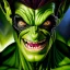 Placeholder: Ultra detailed fullbody Portrait in oil on canvas of Green Goblin,extremely detailed digital painting, extremely detailed face, crystal clear eyes, mystical colors ,perfectly centered image, perfect composition, rim light, beautiful lighting,masterpiece ,8k, stunning scene, raytracing, anatomically correct, in the style of Steve Jung and robert e howard and Wizyakuza and Ohrai Noriyoshi and Simon Bisley and uncannyknack.