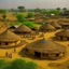 Placeholder: Growing African village