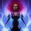 Placeholder: Dark Phoenix, X-Men , Jean Gray. hyperfantastic,hyperscifi,unreal engine.best colours,deep purple . fire theme .blue neon smoke.cinamatic,full cinematic lights.beautiful body details,beautiful face details,8k,