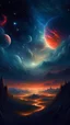 Placeholder: A mesmerizing celestial landscape with swirling nebulas and distant galaxies, Intricate, highfantasy, Insanely detailed, perfect composition, digital art