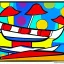 Placeholder: boat pop art