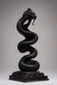 Placeholder: an ominous small statuette made of ebony in the form of a mountain with the snake slithering around the mountain