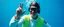 Placeholder: female bay watch traffic cop priest , diving in the olympics