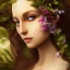 Placeholder: fae, nature, orchids, dnd character portrait, insanely detailed, 16k resolution, perfect eyes, round pupil, cinematic smooth, intricate detail, painted Renaissance style