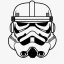 Placeholder: stormtrooper with filigree armor,