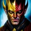 Placeholder: Ultra detailed fullbody Portrait in oil on canvas of Sinestro villain with armor ,extremely detailed digital painting, extremely detailed face,crystal clear Big Glowing red eyes, mystical colors ,perfectly centered image, perfect composition, rim light, beautiful lighting, 8k, stunning scene, raytracing, anatomically correct, in the style of robert e howard and Ken Kelley and Ohrai Noriyoshi and Simon Bisley and tomzj1