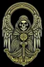 Placeholder: A coat of arms featuring the angel of death