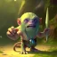 Placeholder: Clash of clans art style of cute gollum inside cave, full body, by mobeius, au naturel, hyper detailed, digital art, trending in artstation, cinematic lighting, studio quality, smooth render, unreal engine 5 rendered, octane rendered, art style by klimt and nixeu and ian sprigger and wlop and krenz cushart